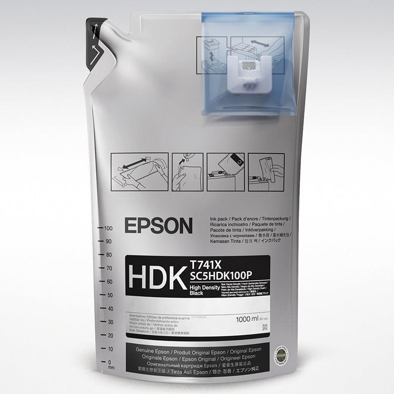 Epson črnilo UltraChrome DS HIGH DENSITY Black, pakiranje 6 x 1 l