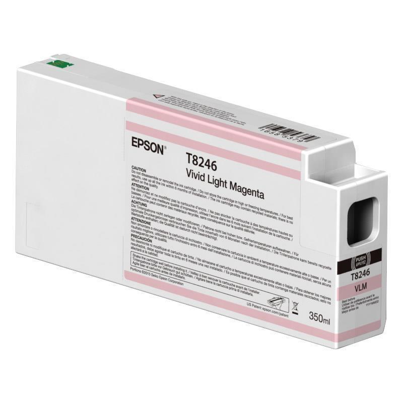 Epson črnilo T8246, 350 ml, vivid light magenta