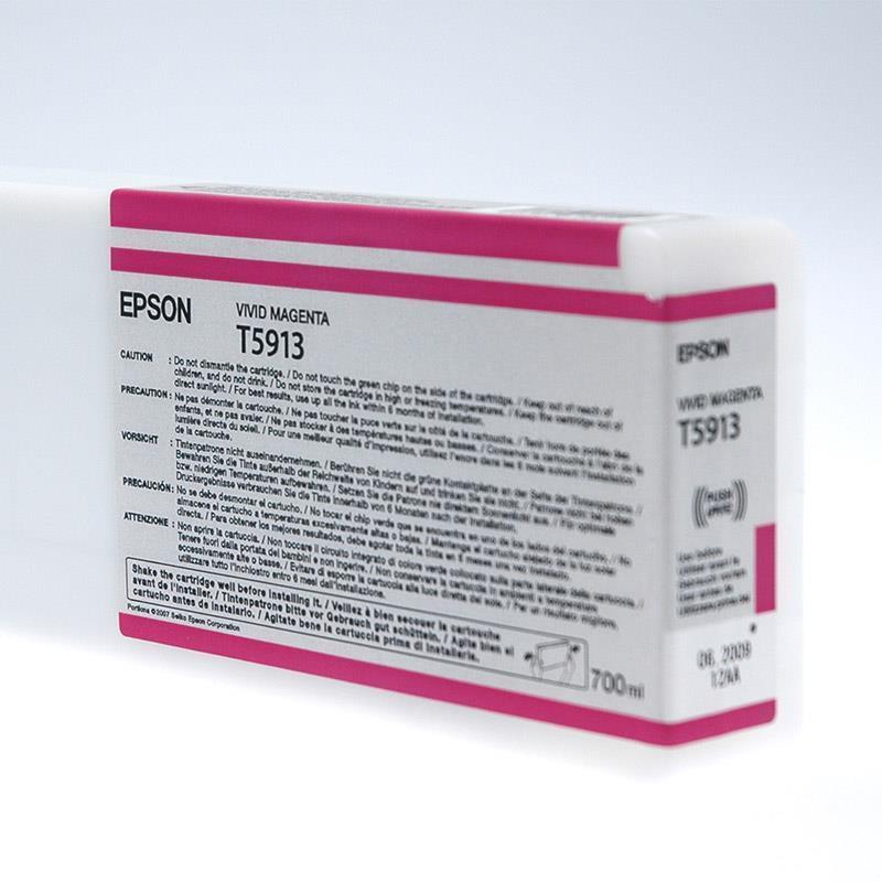 Epson črnilo T5913, 700 ml, vivid magenta
