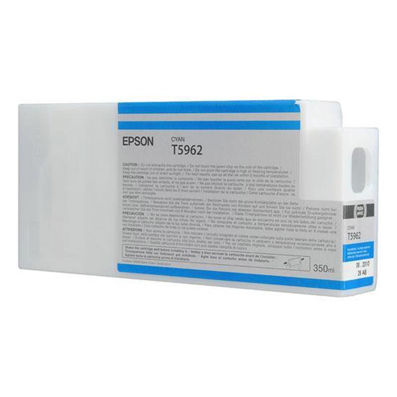 Epson črnilo T5962, 350 ml, cyan