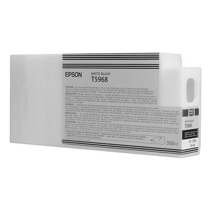 Epson črnilo T5968, 350 ml, matte black