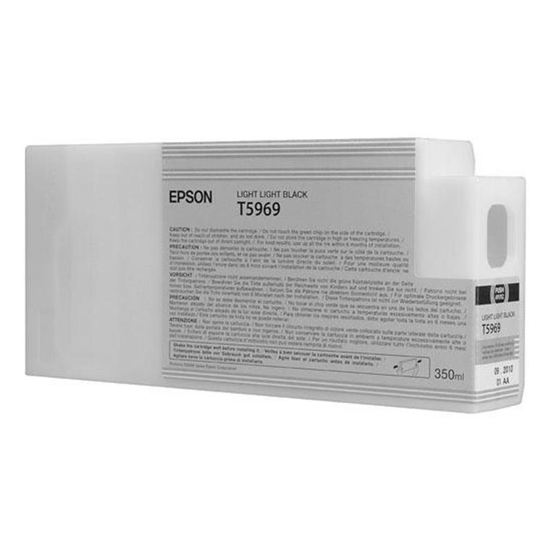 Epson črnilo T5969, 350 ml, light light black