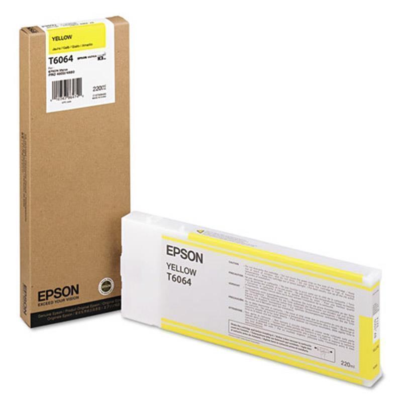 Epson črnilo T6064, 220 ml, yellow