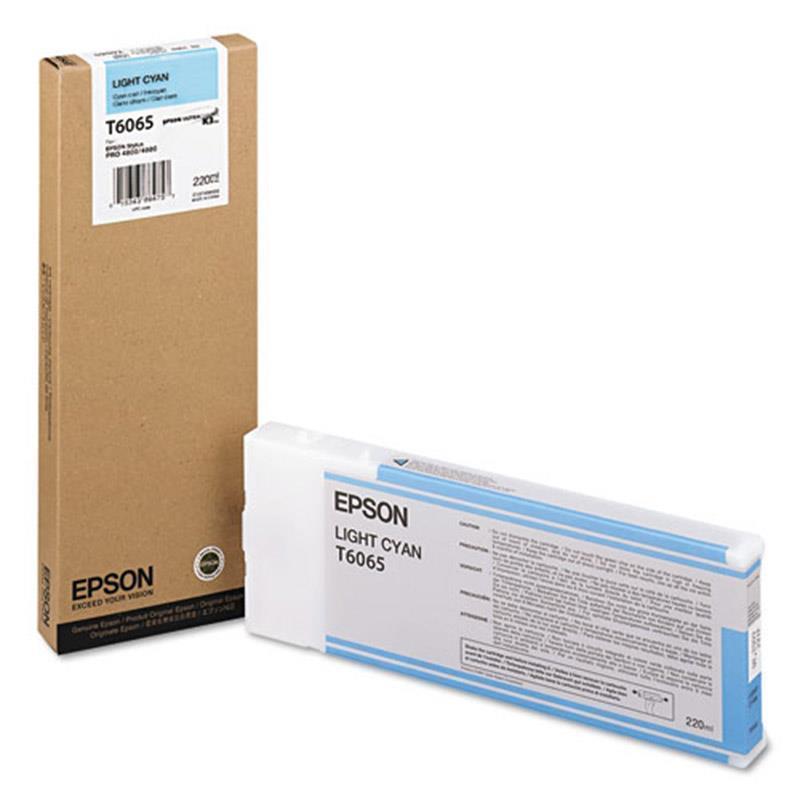 Epson črnilo T6065, 220 ml, light cyan