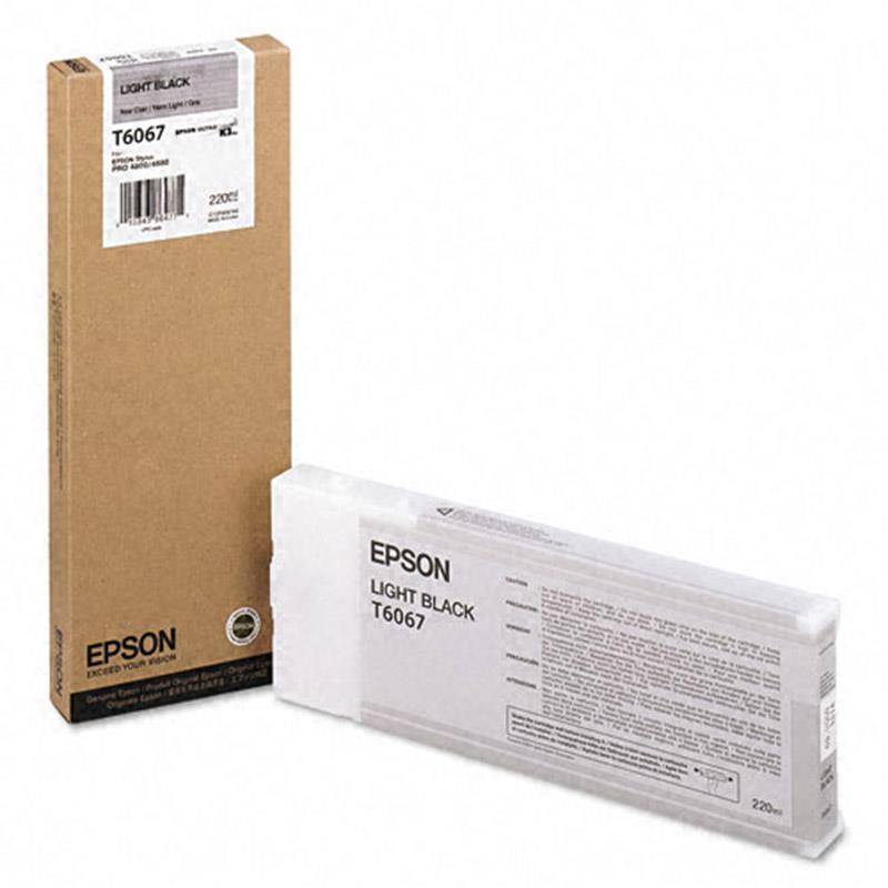 Epson črnilo T6067, 220 ml, light black