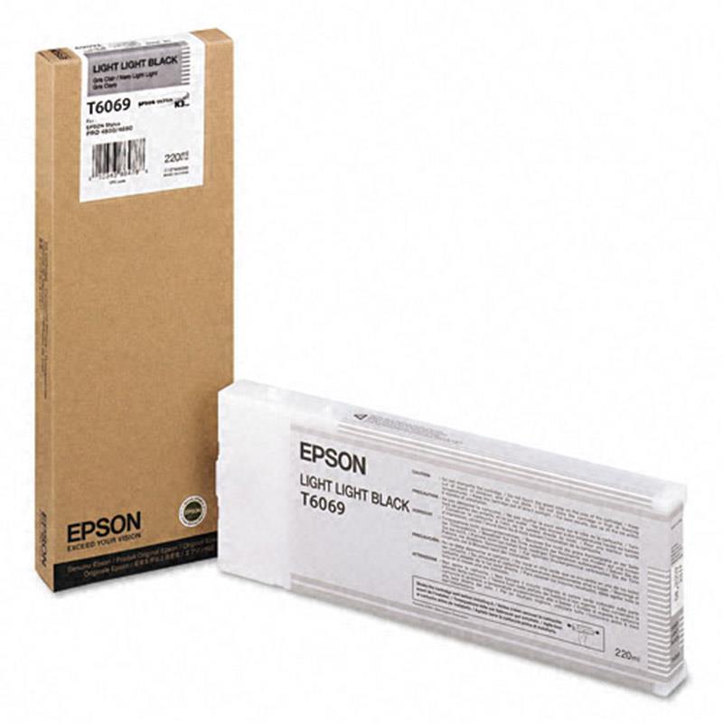 Epson črnilo T6069, 220 ml, light light black