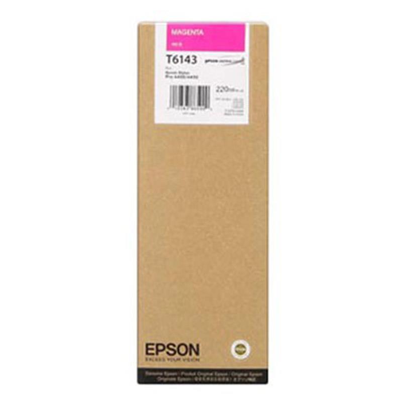 Epson črnilo T6143, 220 ml, magenta