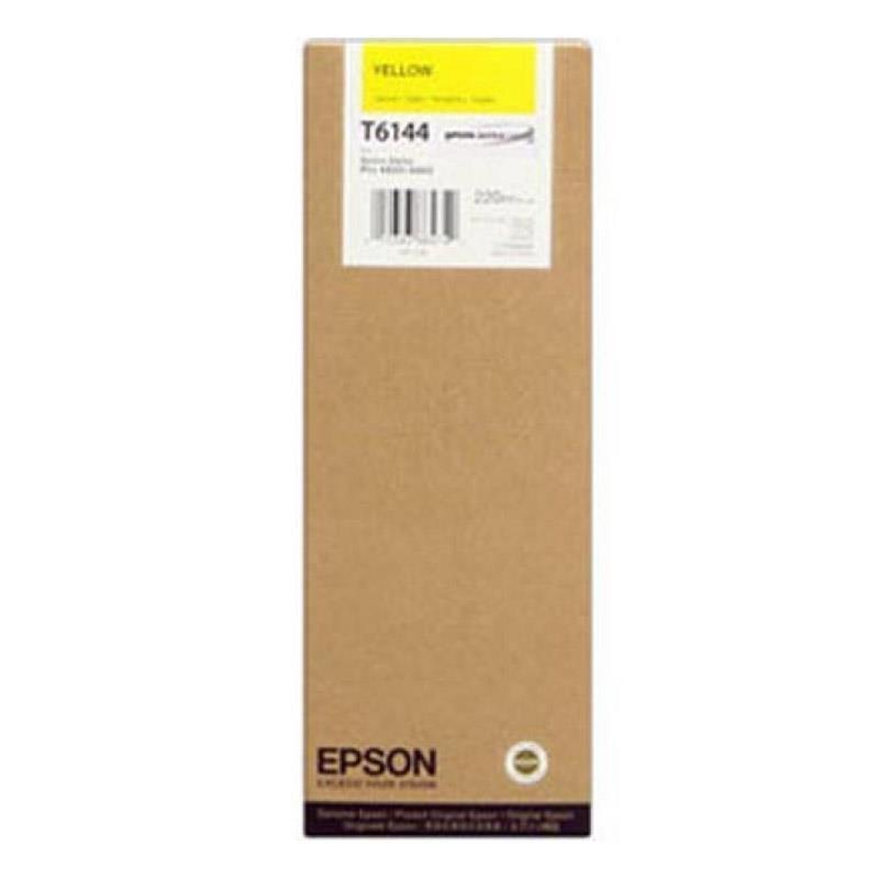 Epson črnilo T6144, 220 ml, yellow