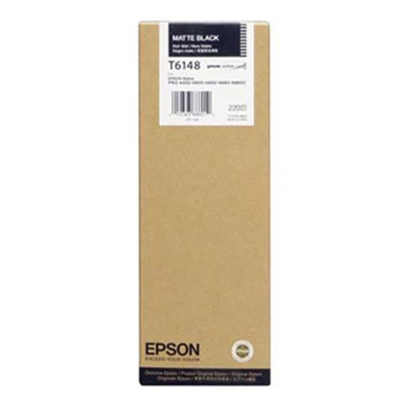 Epson črnilo T6148, 220 ml, matte black