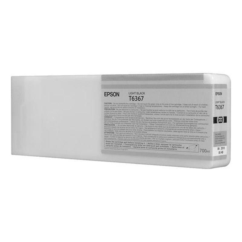 Epson črnilo T6367, 700 ml, light black