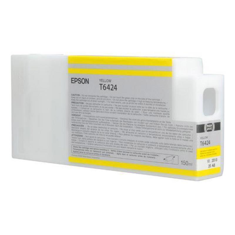 Epson črnilo T6424, 150 ml, yellow