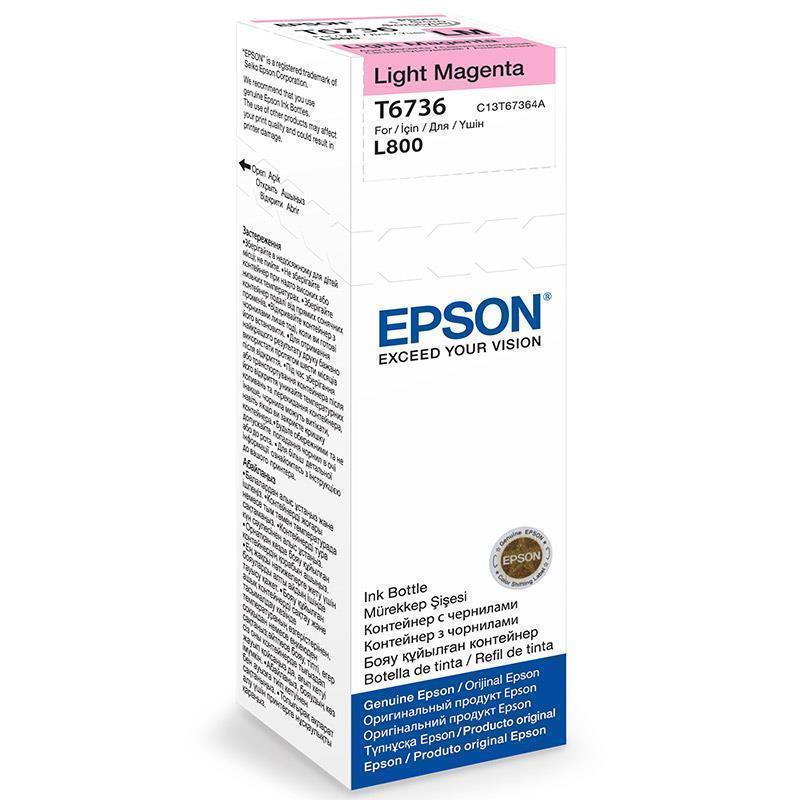 Epson črnilo T6736, 70 ml, light magenta