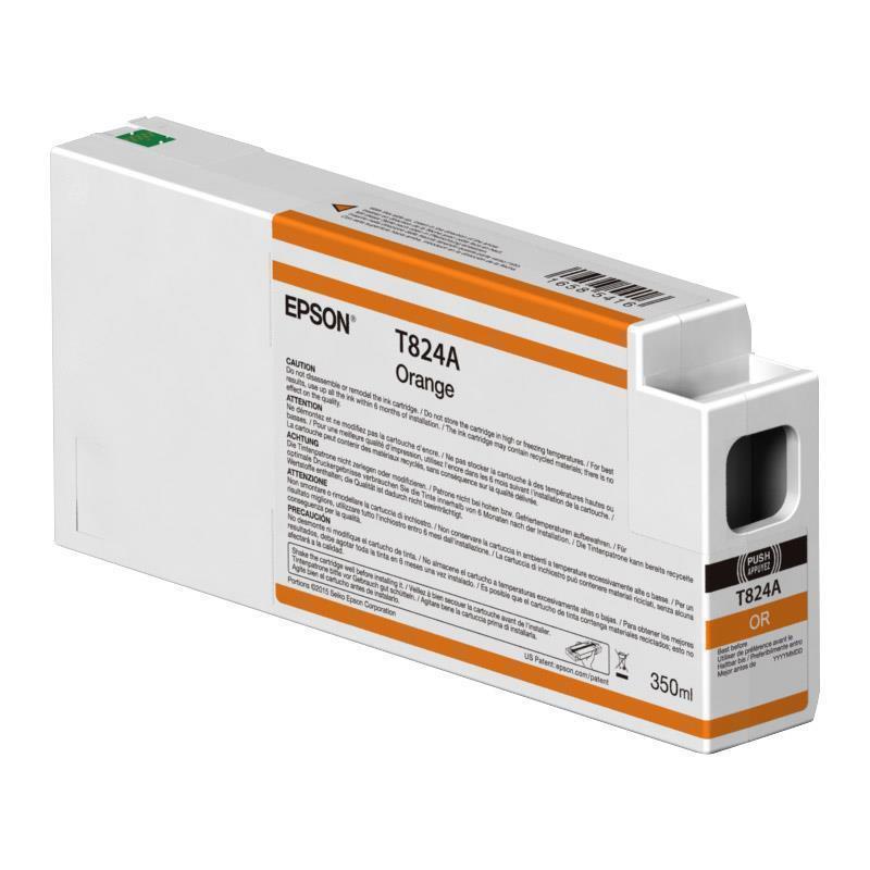Epson črnilo T824A, 350 ml, orange