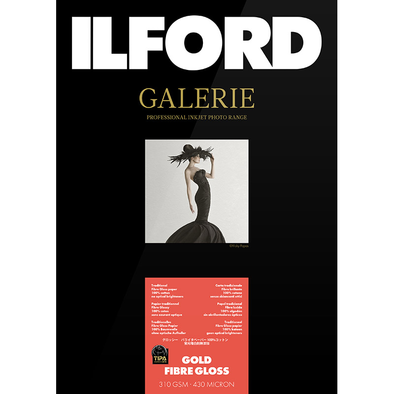 ILFORD GALERIE Prestige Gold Fibre Gloss, A3 , 25 listov