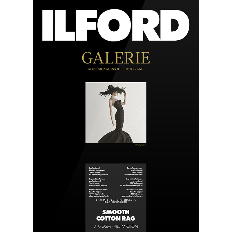 ILFORD GALERIE Smooth Cotton Rag, A2, 25 listov