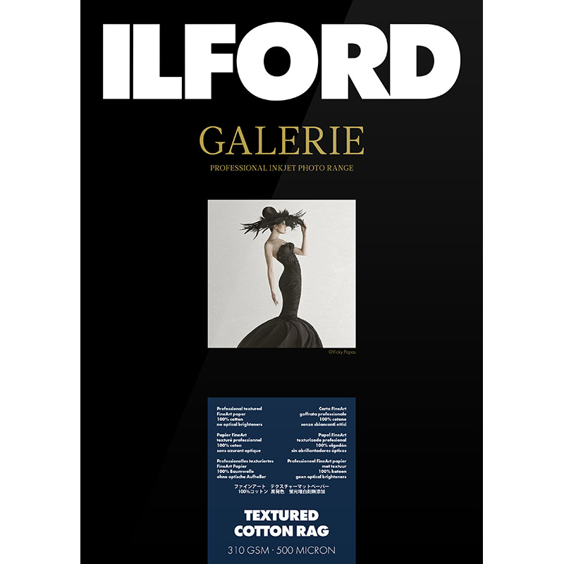 ILFORD GALERIE Textured Cotton Rag, A4, 25 listov