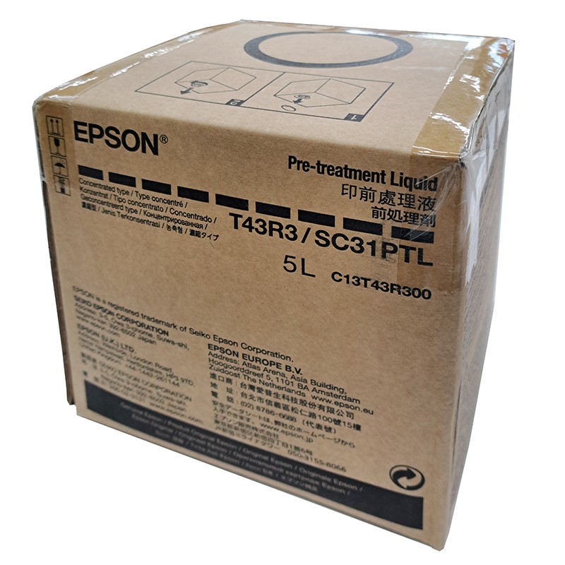 Epson tekočina za predpripravo tkanine T43R3, 5 litrov