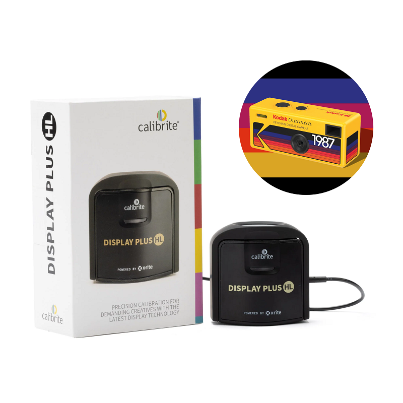 Calibrite Display PLus HL - promocija z brezplačno kamero KODAK Chamera Keychain