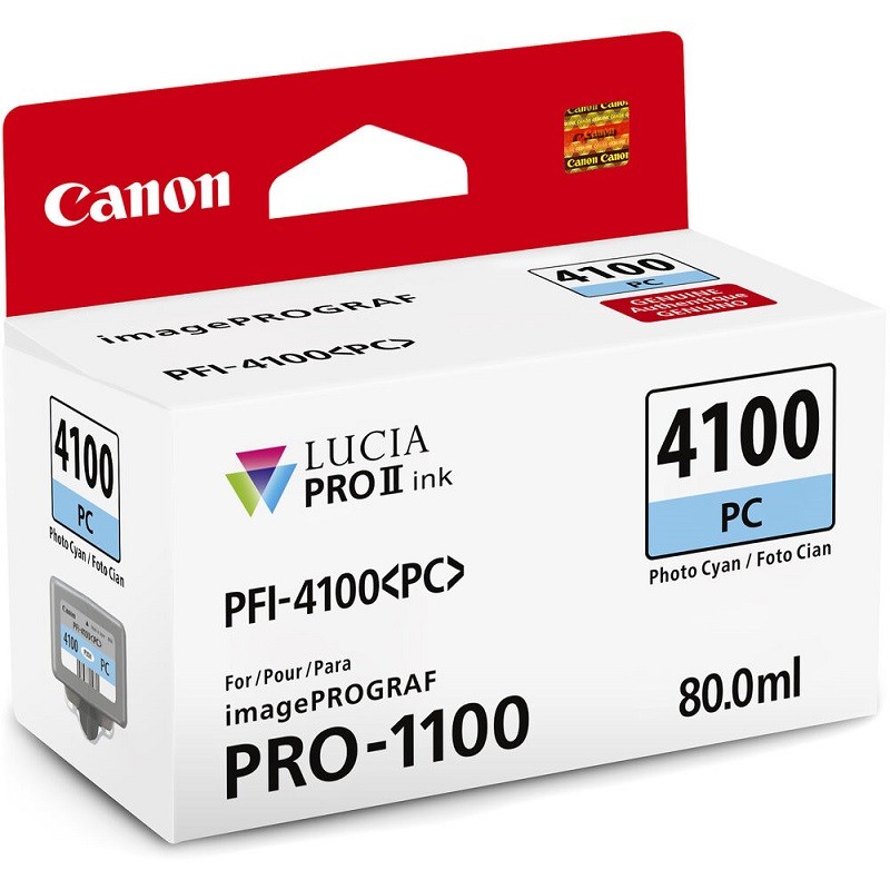 Canon črnilo PFI-4100, 80 ml, Photo Cyan