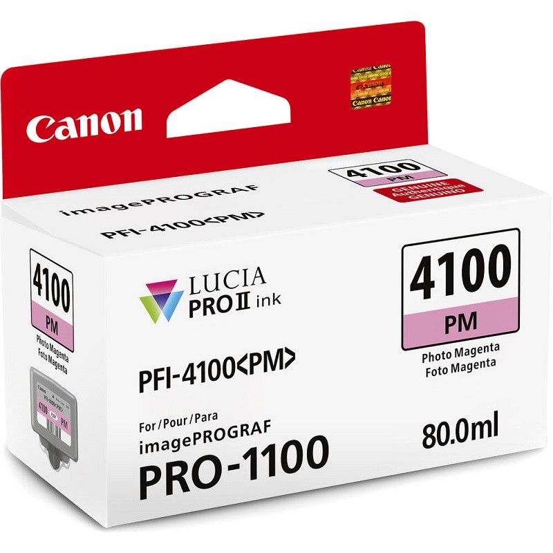 Canon črnilo PFI-4100, 80 ml, Photo Magenta
