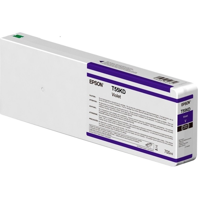 Epson črnilo T55KD, 700 ml, violet