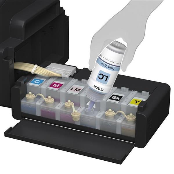 Nalivanje barv pri tiskalmniku L1800