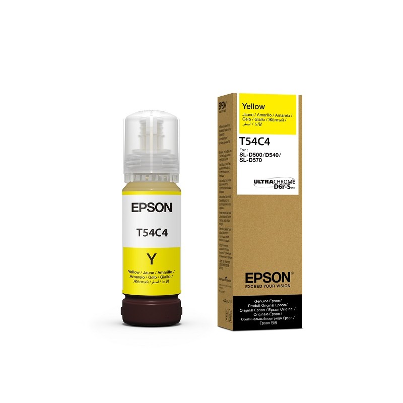 Epson črnilo T54C, 70 ml, yellow