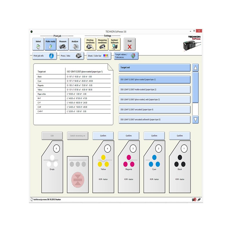 TECHKON SpectroDrive + ExPresso Basic 4