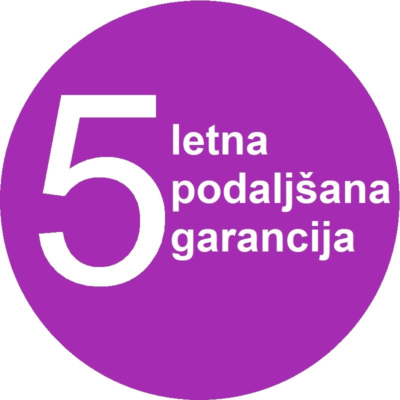 Promocijsko podaljšanje garancije na 5 let!