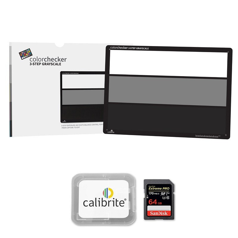 Calibrite ColorChecker 3-Step Grayscale