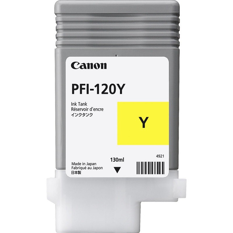 Canon pigmentno črnilo PFI-120, 130 ml, Yellow
