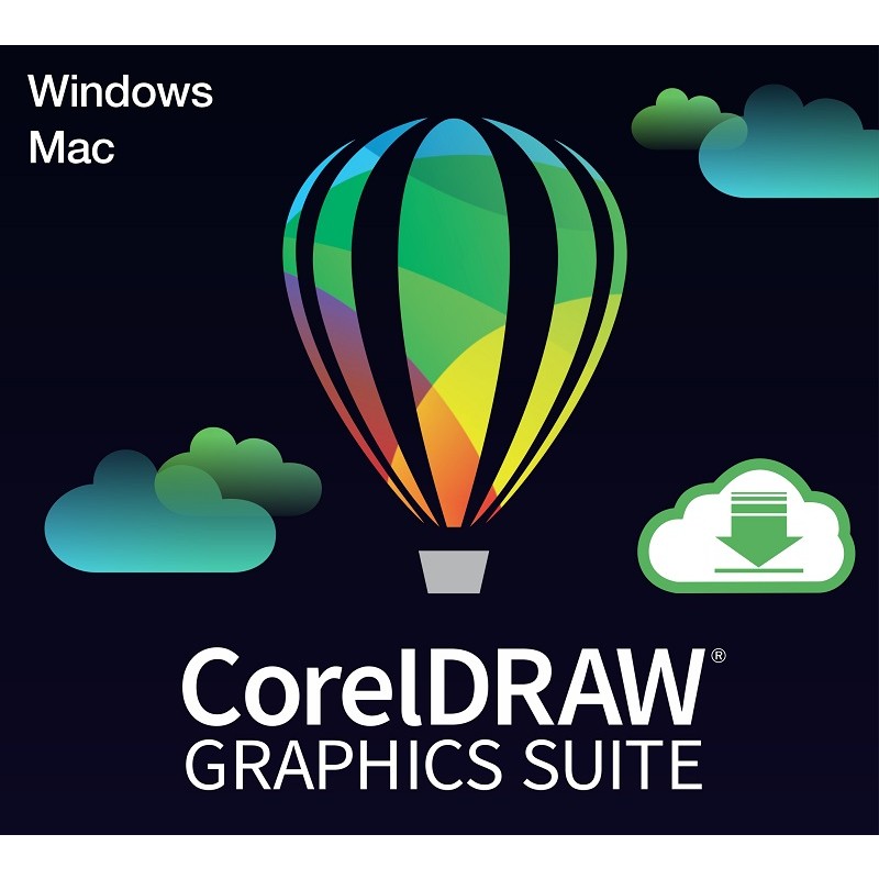 CorelDRAW Graphics Suite - enoletna naročnina 