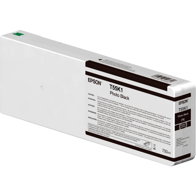 Epson črnilo T55K1, 700 ml, photo black