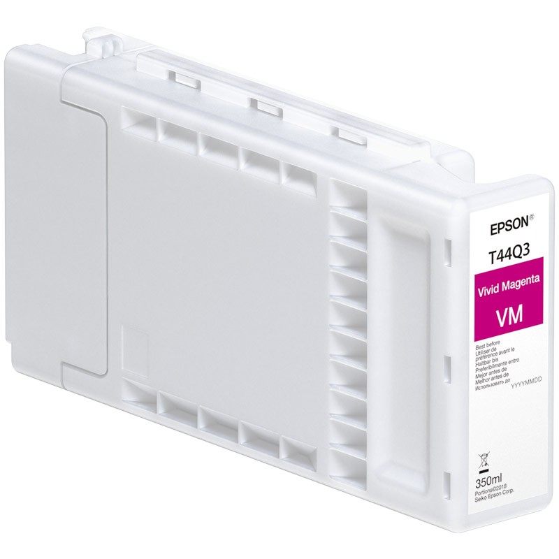 Epson črnilo T44Q3, 350 ml, vivid magenta