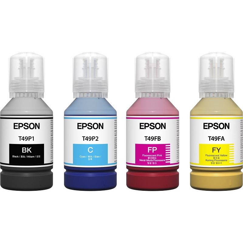 Epson črnilo T49F7, 140 ml,  flourescent yellow