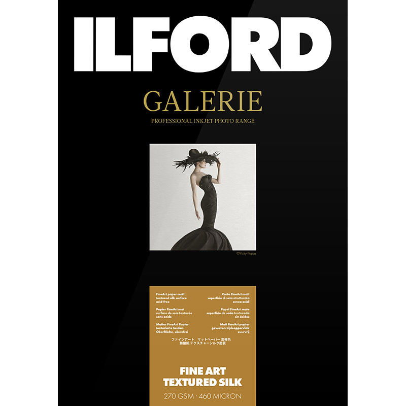 ILFORD GALERIE Prestige FineArt Textured Silk, A3+, 25 listov