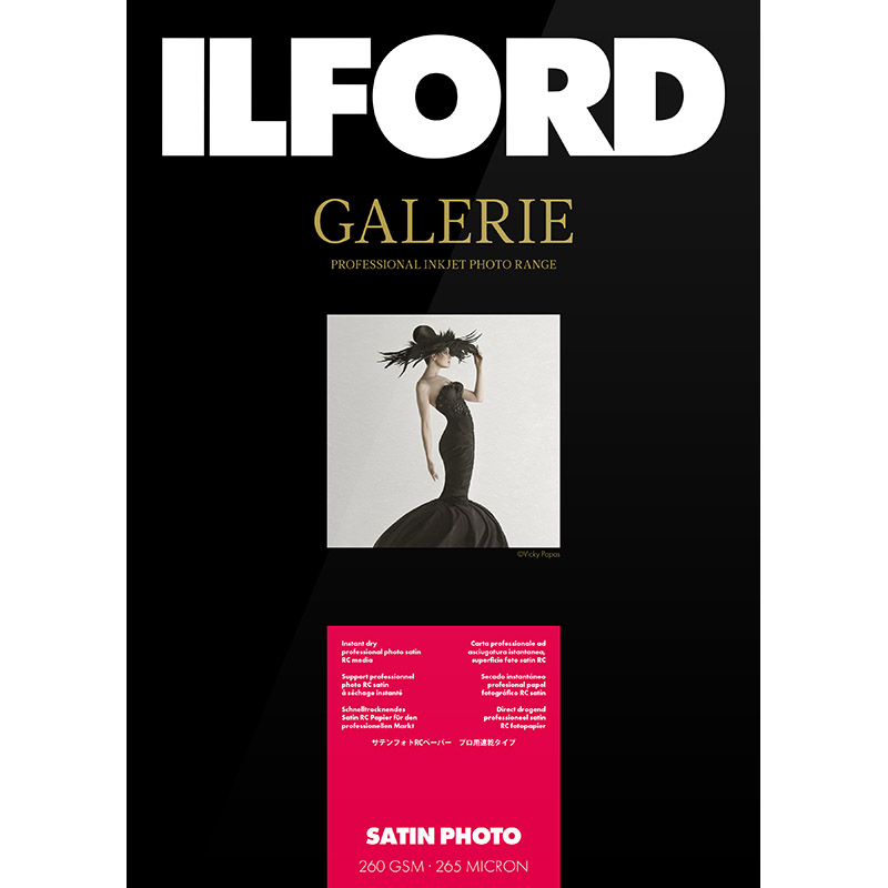 ILFORD GALERIE Prestige Satin Photo, A3+, 25 listov