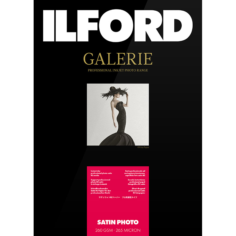 ILFORD GALERIE Satin Photo, A2, 25 listov