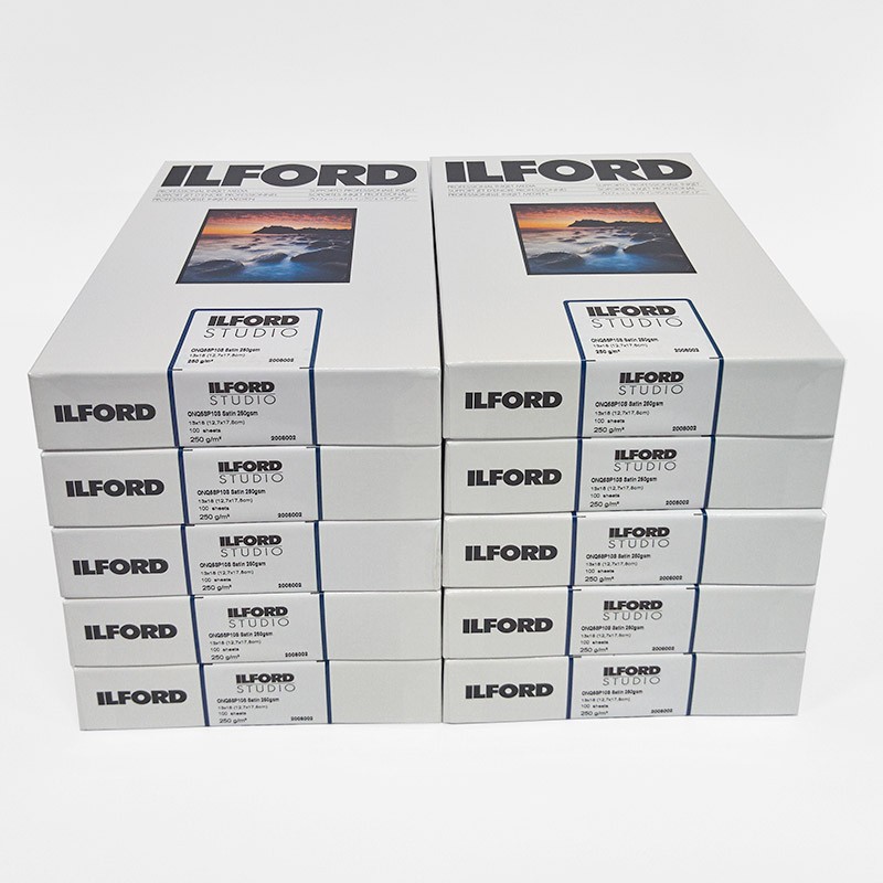 ILFORD OMNIJET Studio Satin 250, 13 x 18, 10 paketov po 100 listov