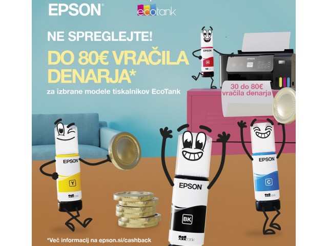 Epson CashBack akcija