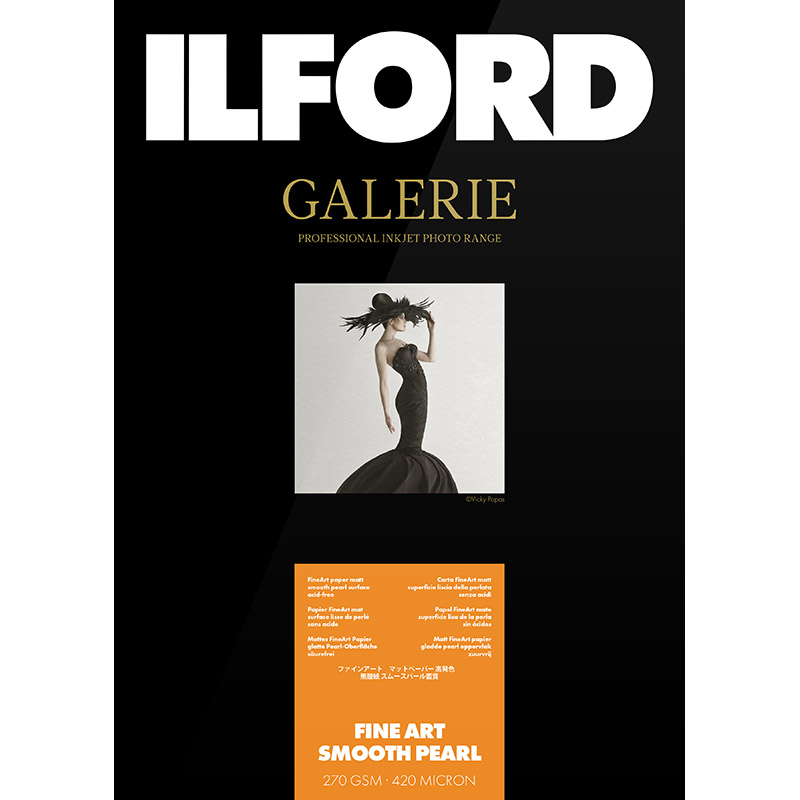 ILFORD GALERIE FineArt Smooth Pearl, 10 x 15, 50 listov