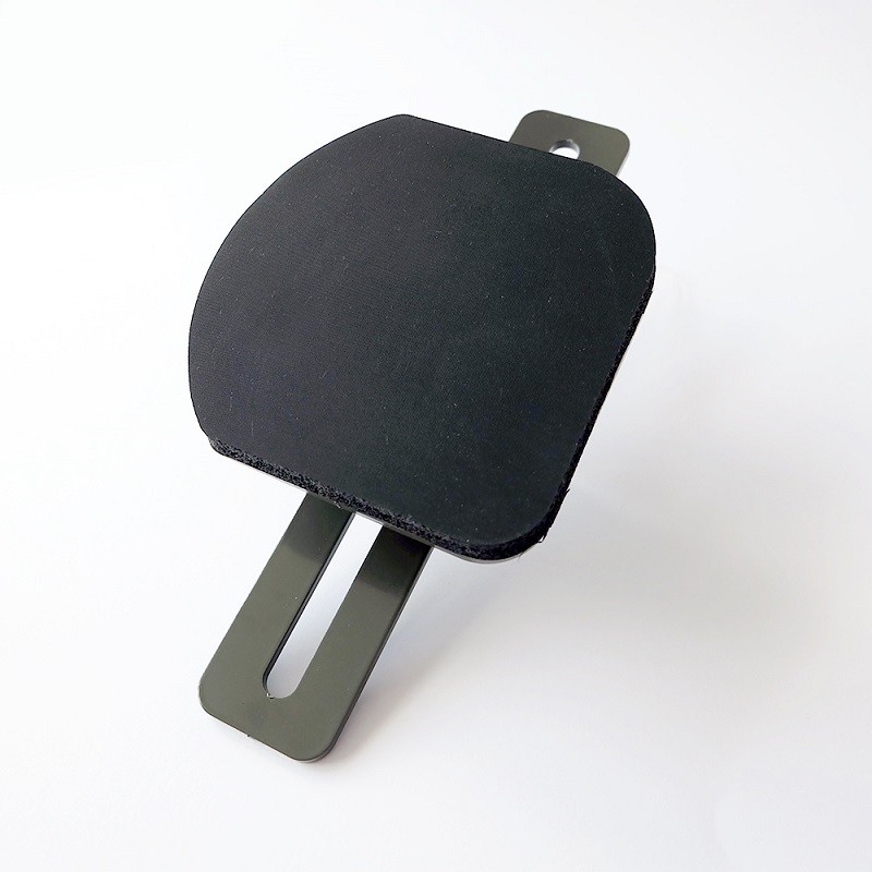 Secabo zamenljiva osnovna plošča za toplotne preše, 14 x 14 cm, zaobljena