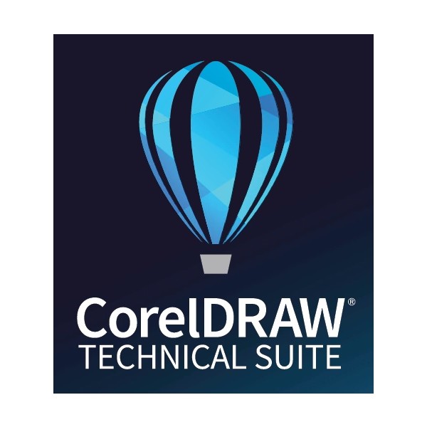 CorelDRAW Technical Suite Enterprise License (incl. 1 Yr CorelSure Maintenance)(1-4)