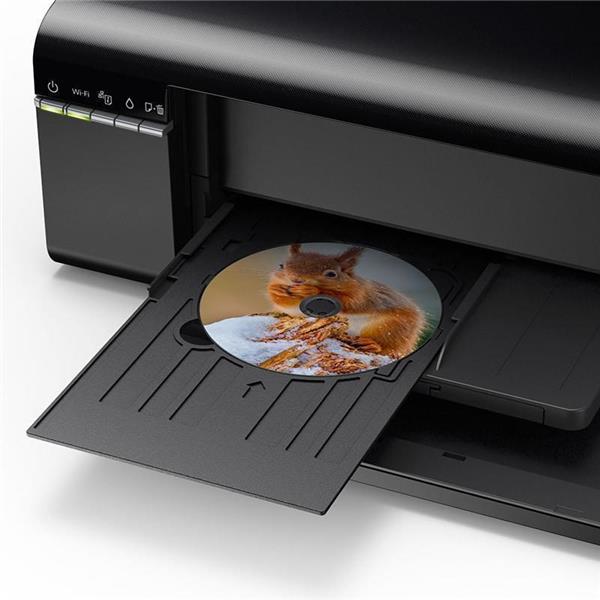 S foto tiskalnikom Epson L805 se lahko tiska tudi na CD/DVD-je.