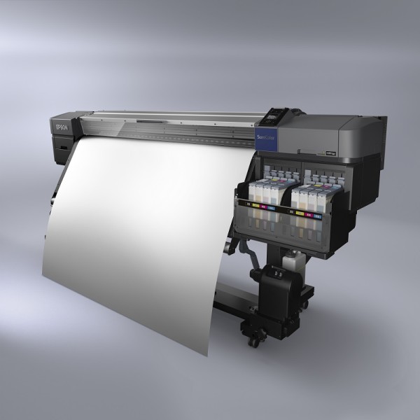 Sublimacijski tiskalnik Epson SureColor SC-F9400 - avtomatični navijalec papirja.