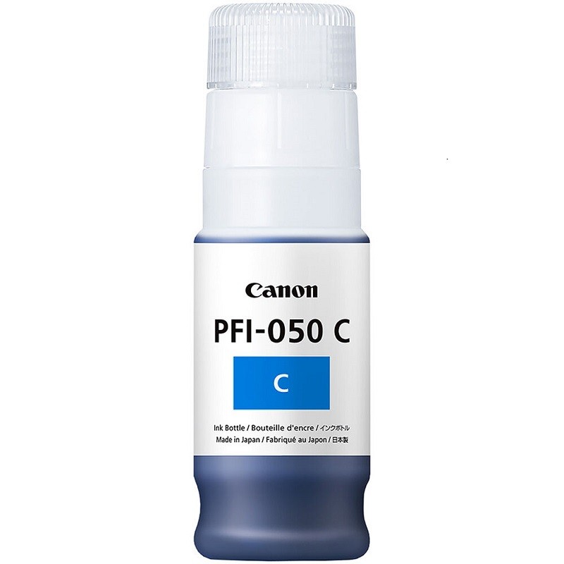 Canon pigmentno črnilo PFI-050, 70 ml, cyan