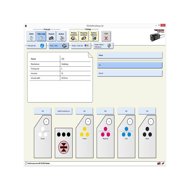 TECHKON SpectroDrive + ExPresso Basic 4