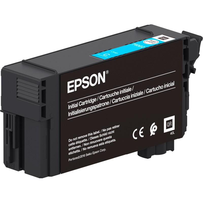 Epson črnilo T40C2, 26 ml, cyan