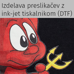 Tavija - Izdelava preslikačev z ink-jet tiskalnikom (DTF)