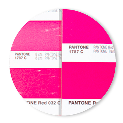 staranje Pantone barv v katalogu